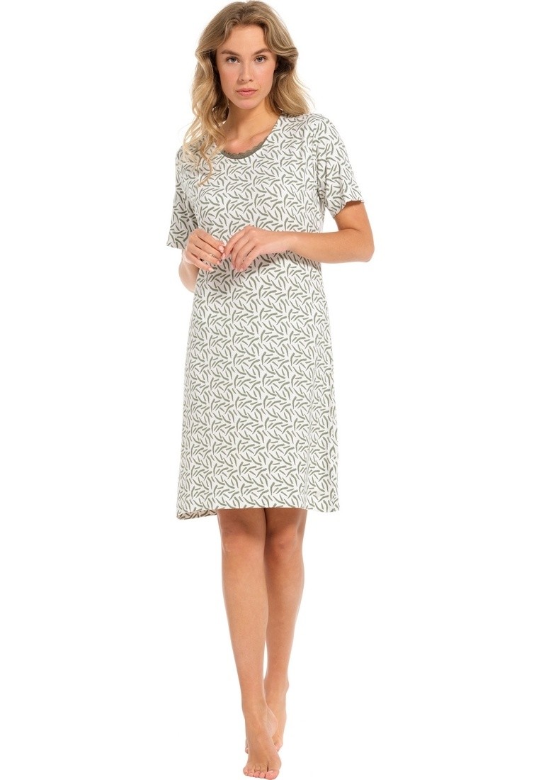 Dames Nightdress 95 cm Donker Groen