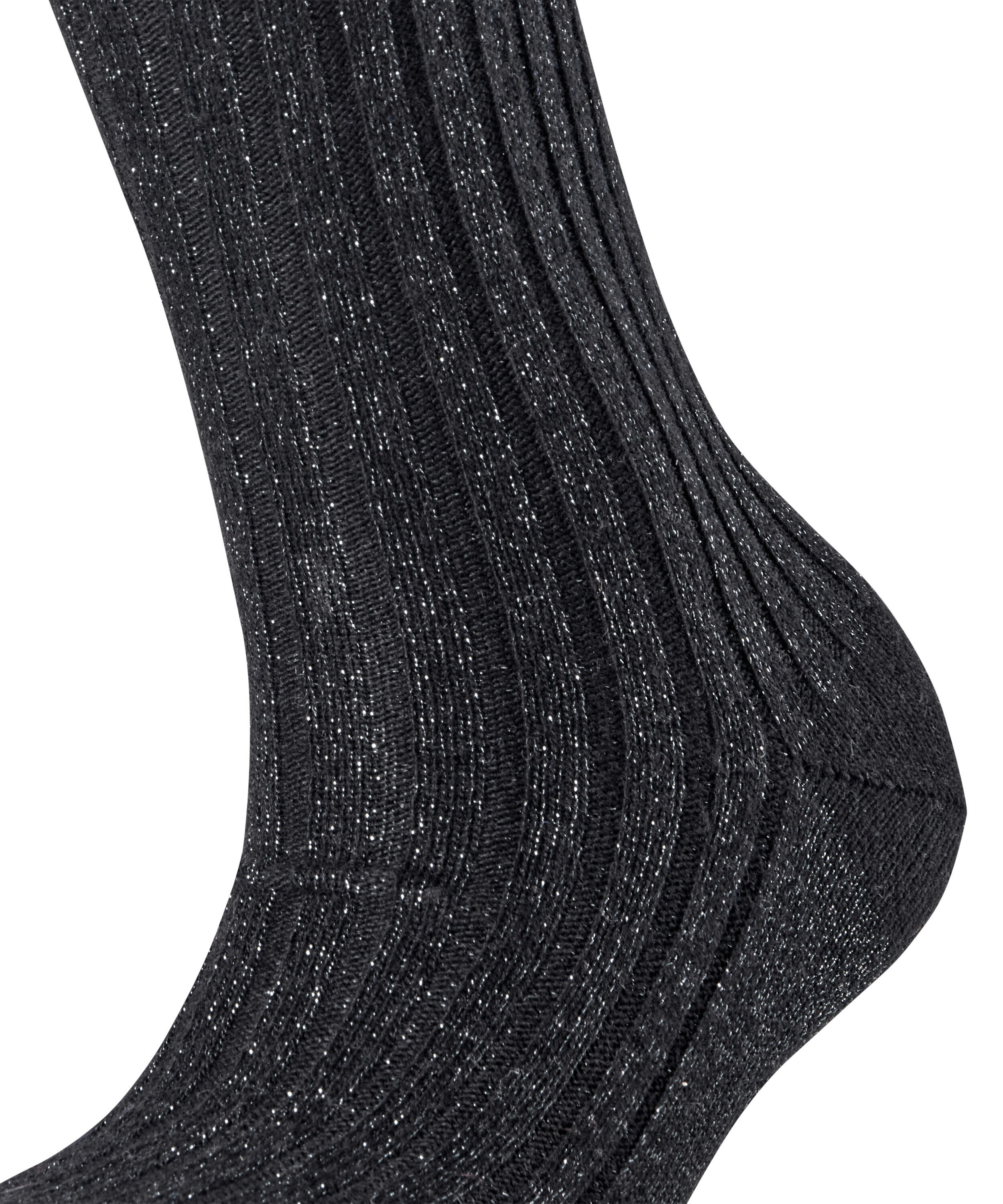 FALKE Dames Cosy Wool Special Edition Bootsokken Zwart