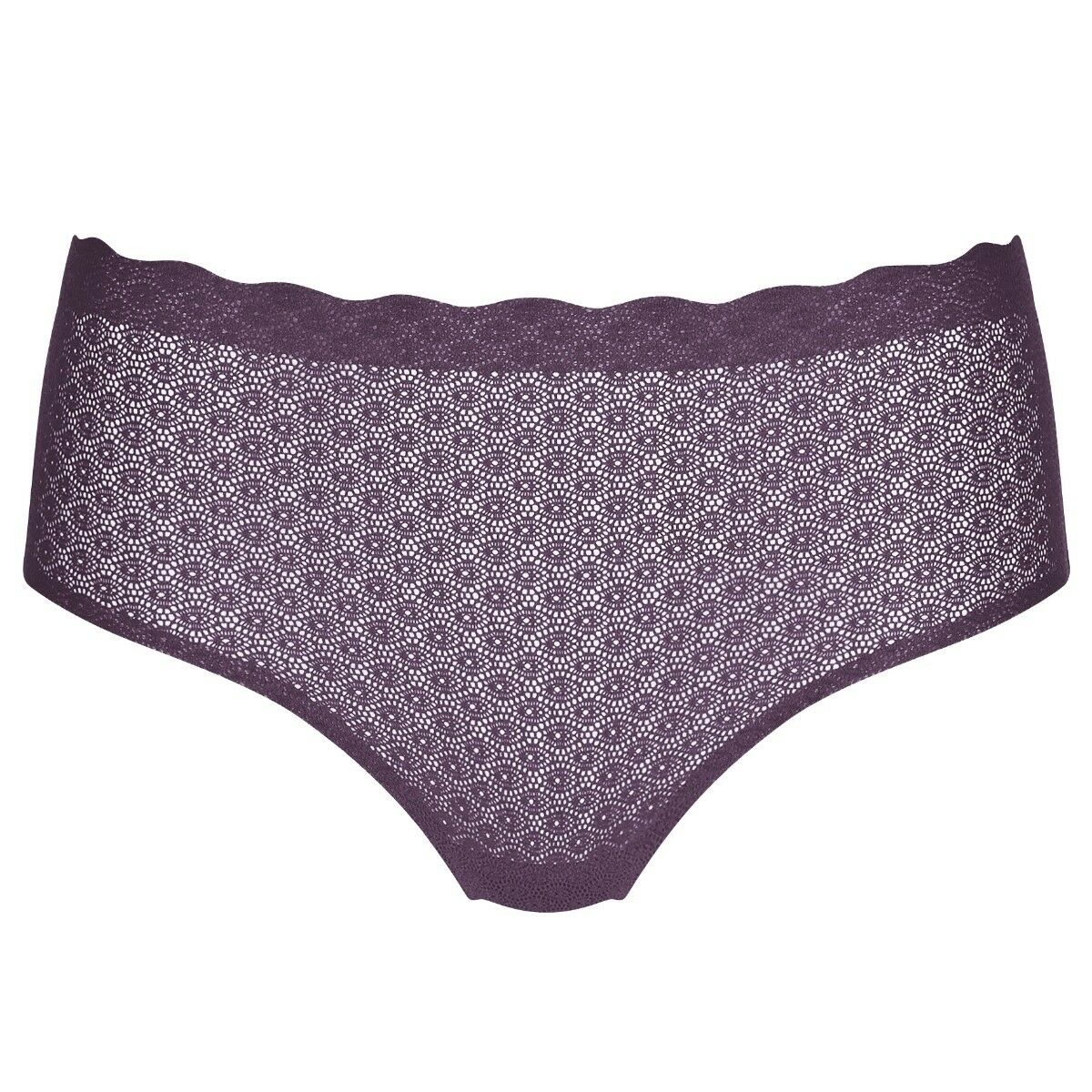 Dames ZERO Feel Lace High Waist Brief Blackcurrant Juice