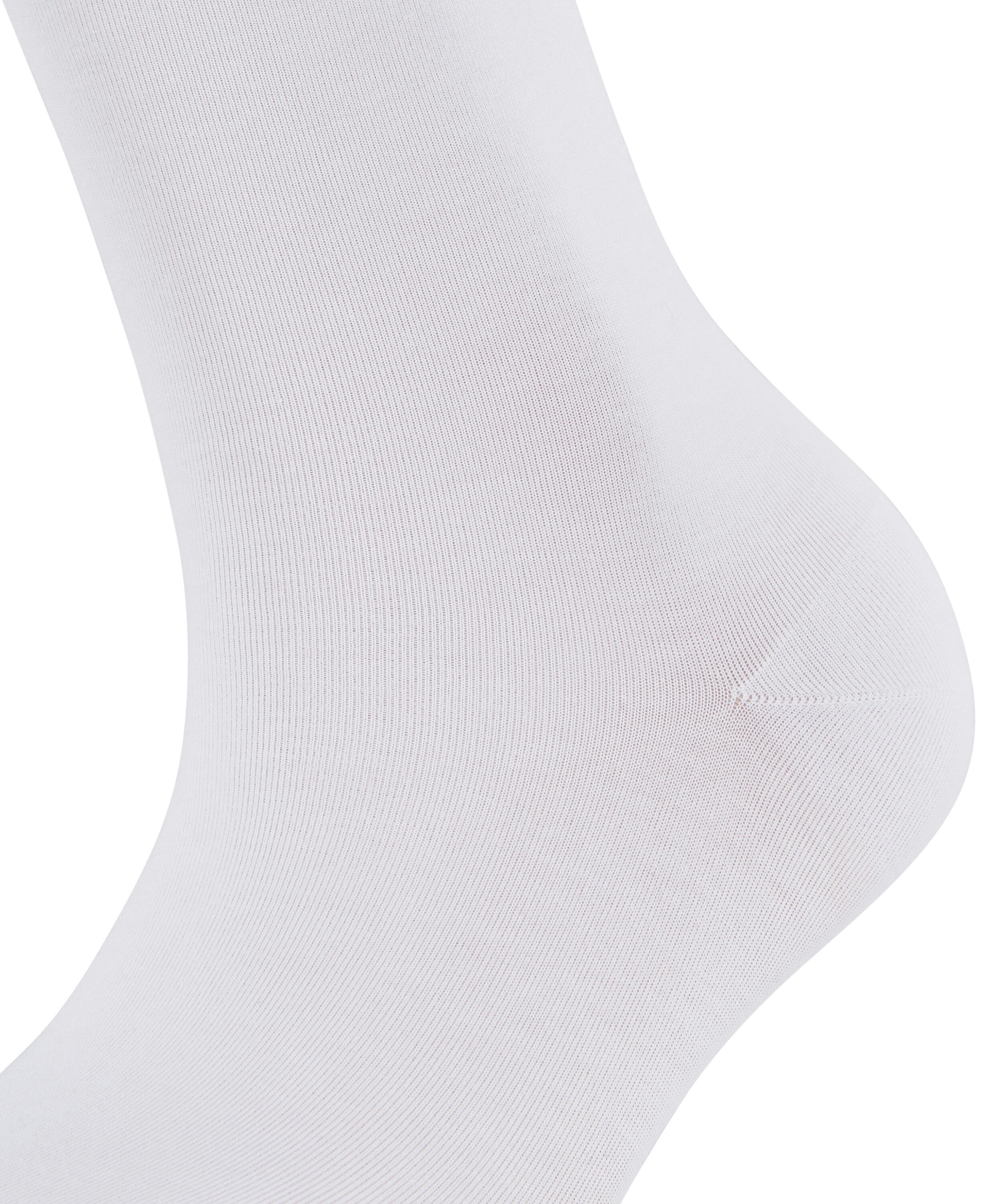 FALKE Dames Cotton Touch Sokken Wit