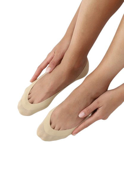 Dames Solange Invisible Kousenvoetje Neutraal