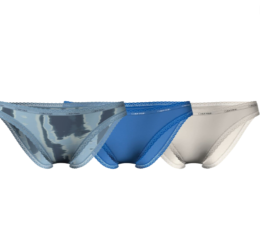 Carousel Dames Slip 3-Pack Blauw