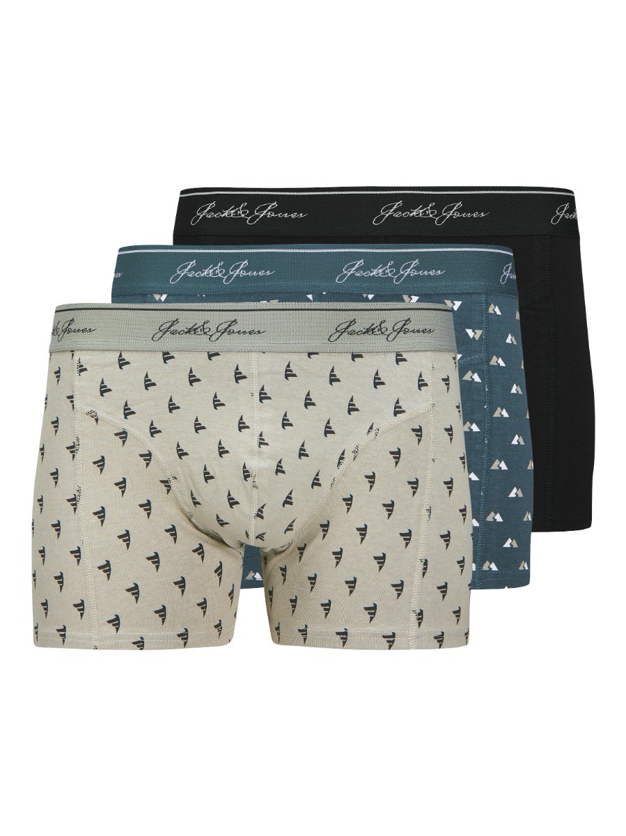 Heren Jactate Trunks 3-Pack Paloma