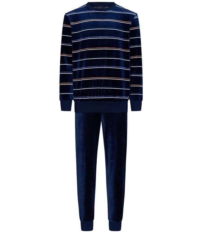 Heren Pyjama Donkerblauw