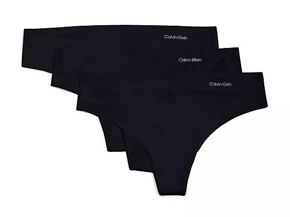 Invisibles Micro Dames Hipster 3-Pack Black
