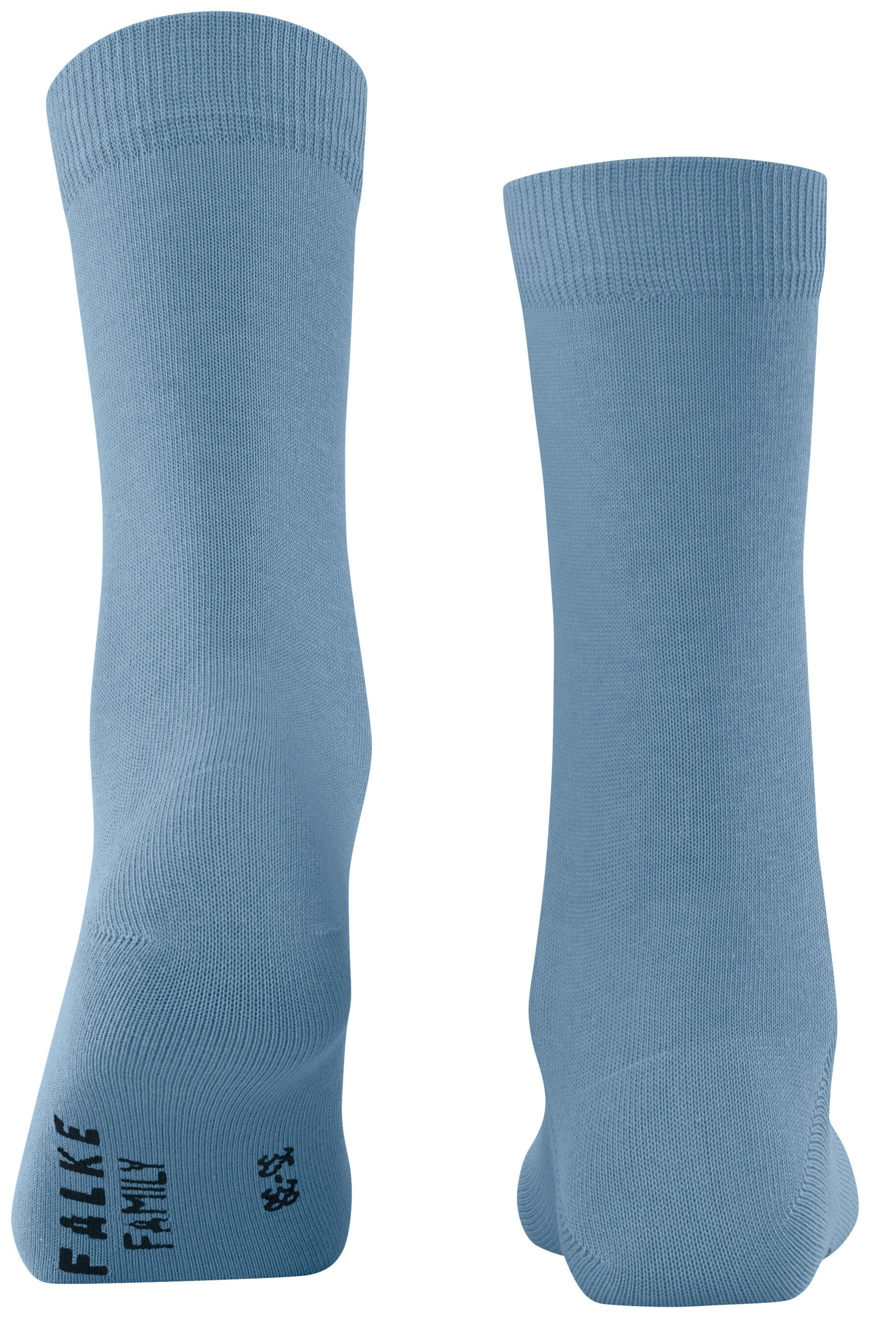 FALKE Dames Family Sokken Blauw