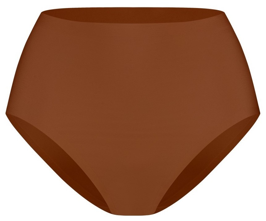 Dames Secrets high leg brief Pecan