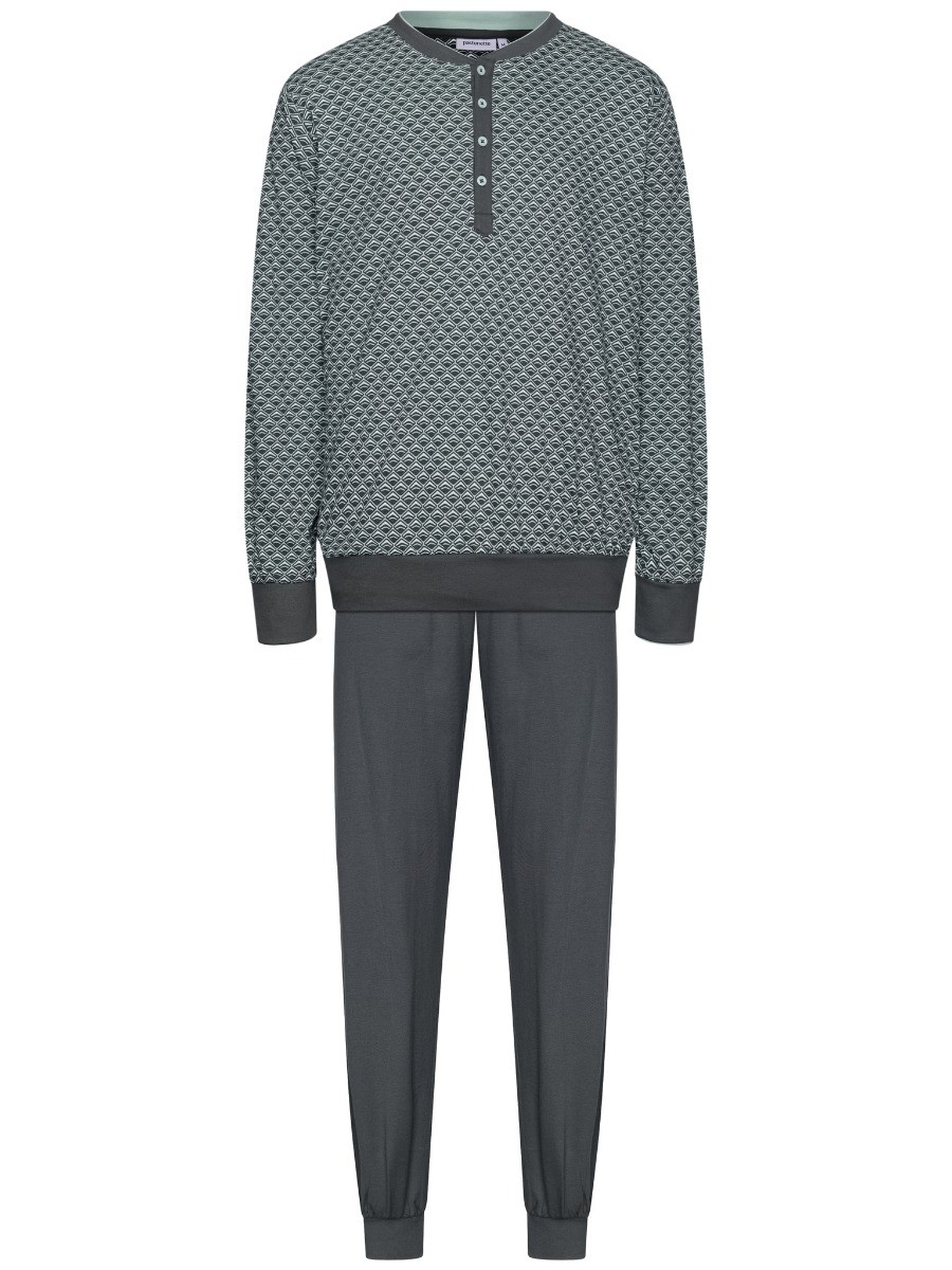 Heren Pyjama Light Green