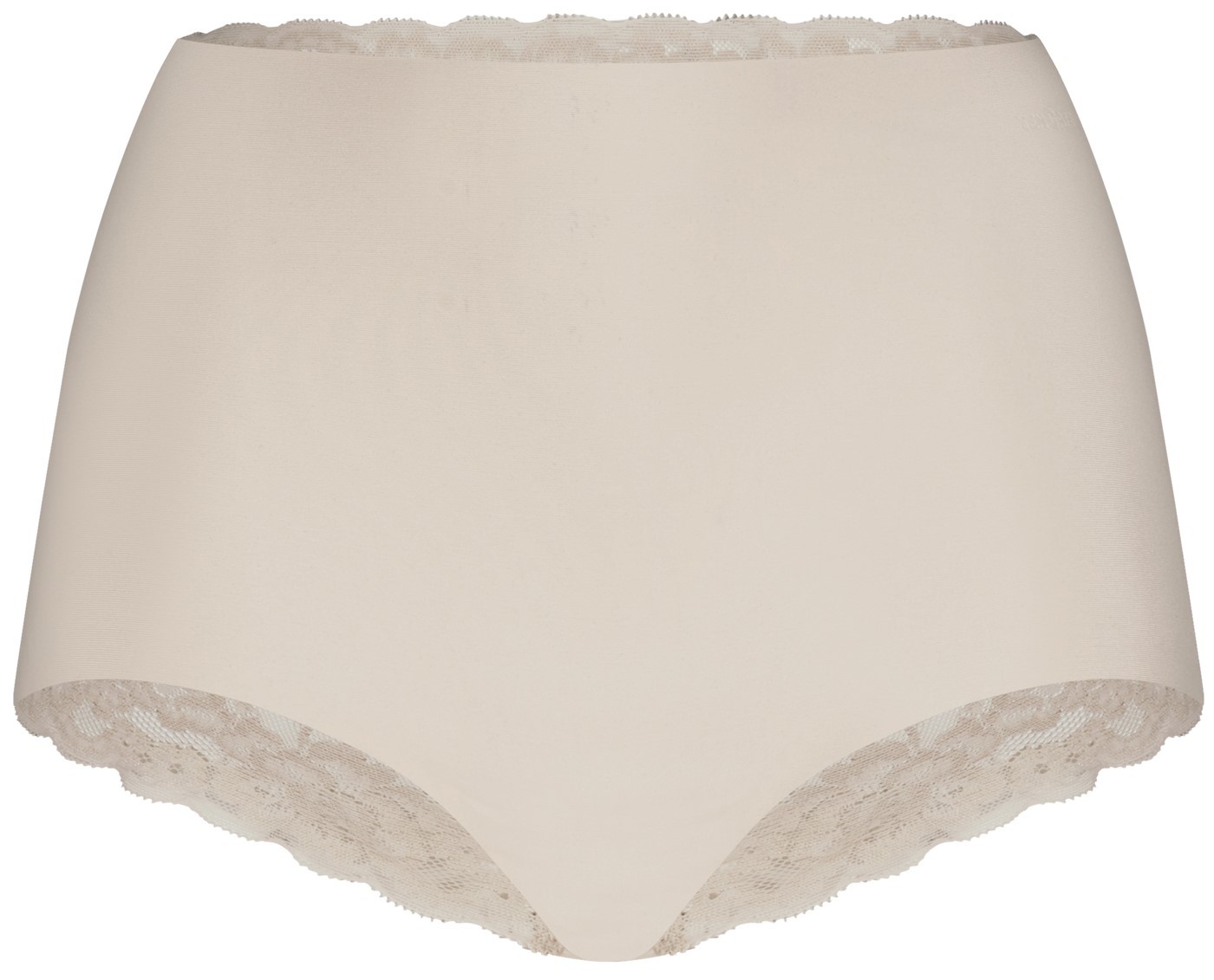 Secrets Dames High Waist Met Kant Almond