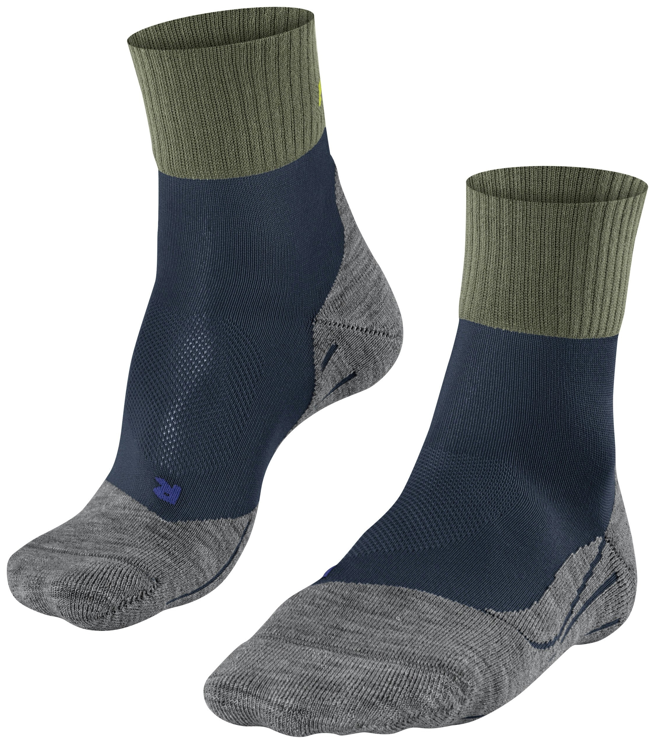 FALKE Heren TK2 Explore Cool Short Wandelsokken Space Blue