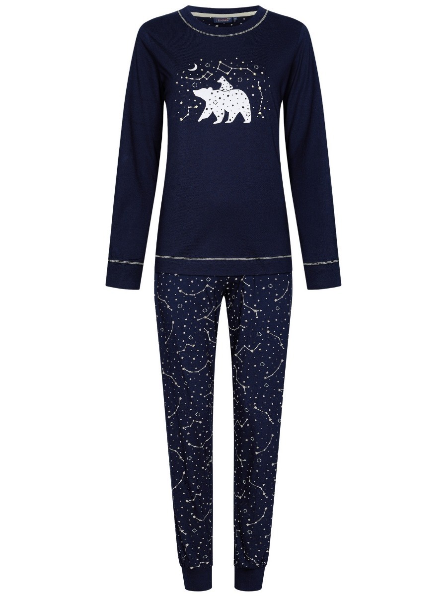 Dames Pyjama Dark Blue