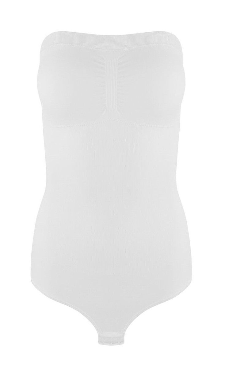 Dames Bandeau Thong Body Crispy White