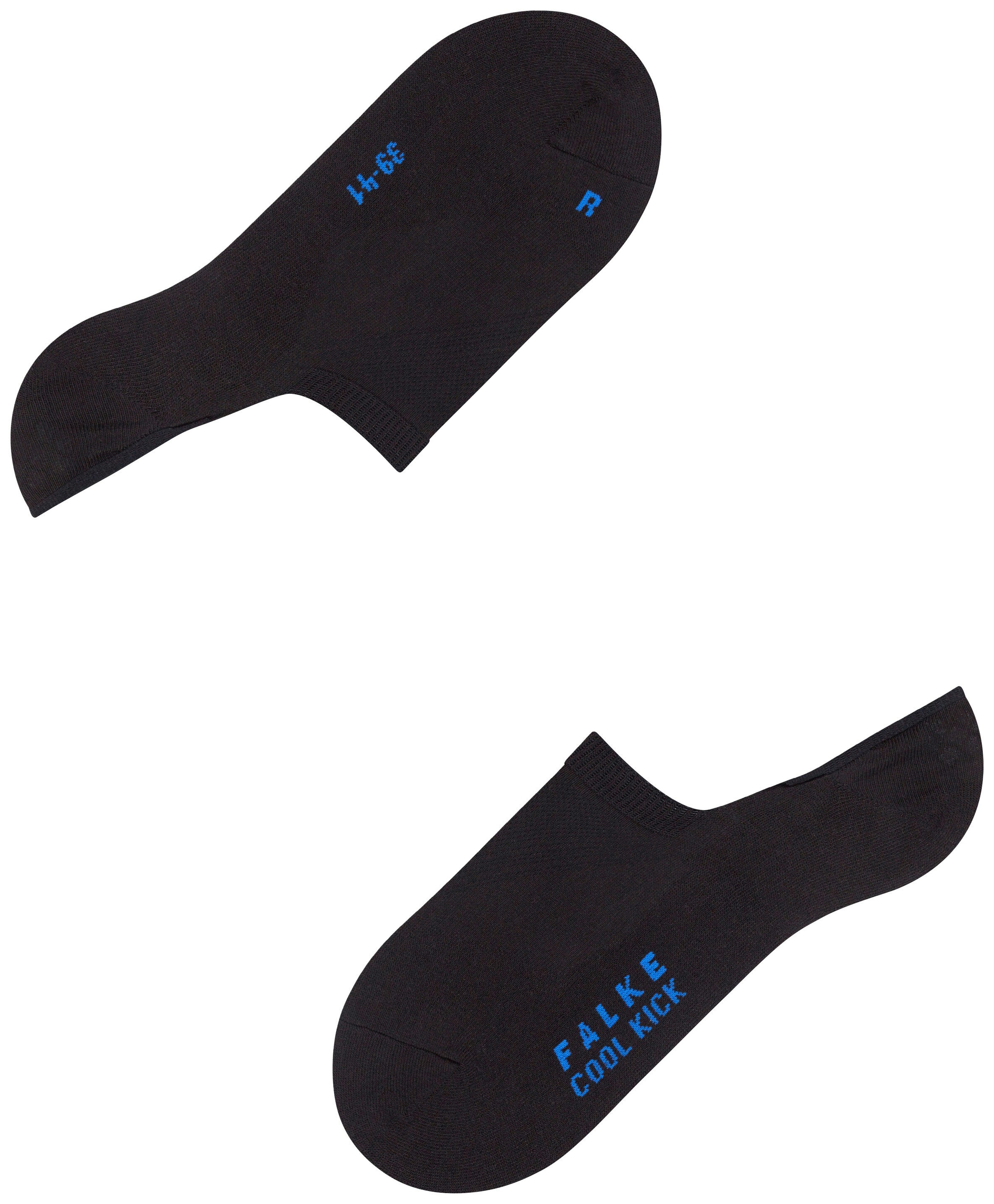 FALKE Unisex Cook Kick Footies Black