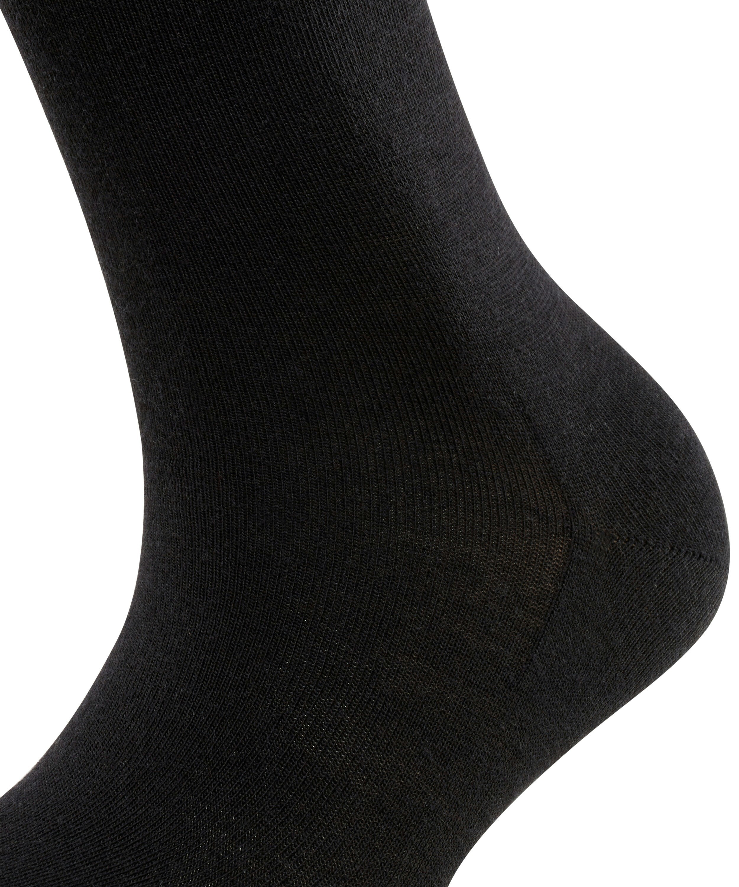 FALKE Dames Softmerino Sokken Zwart