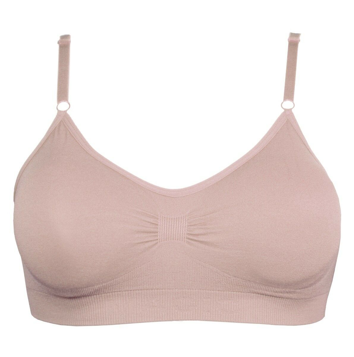 Dames Bamboo Comfort BH Lichtroze