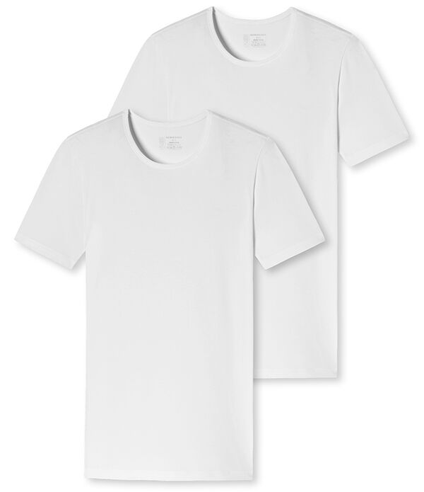 95/5 Heren T-shirt 2-Pack White