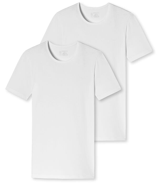 Heren 2-Pack 95/5 T-shirt White