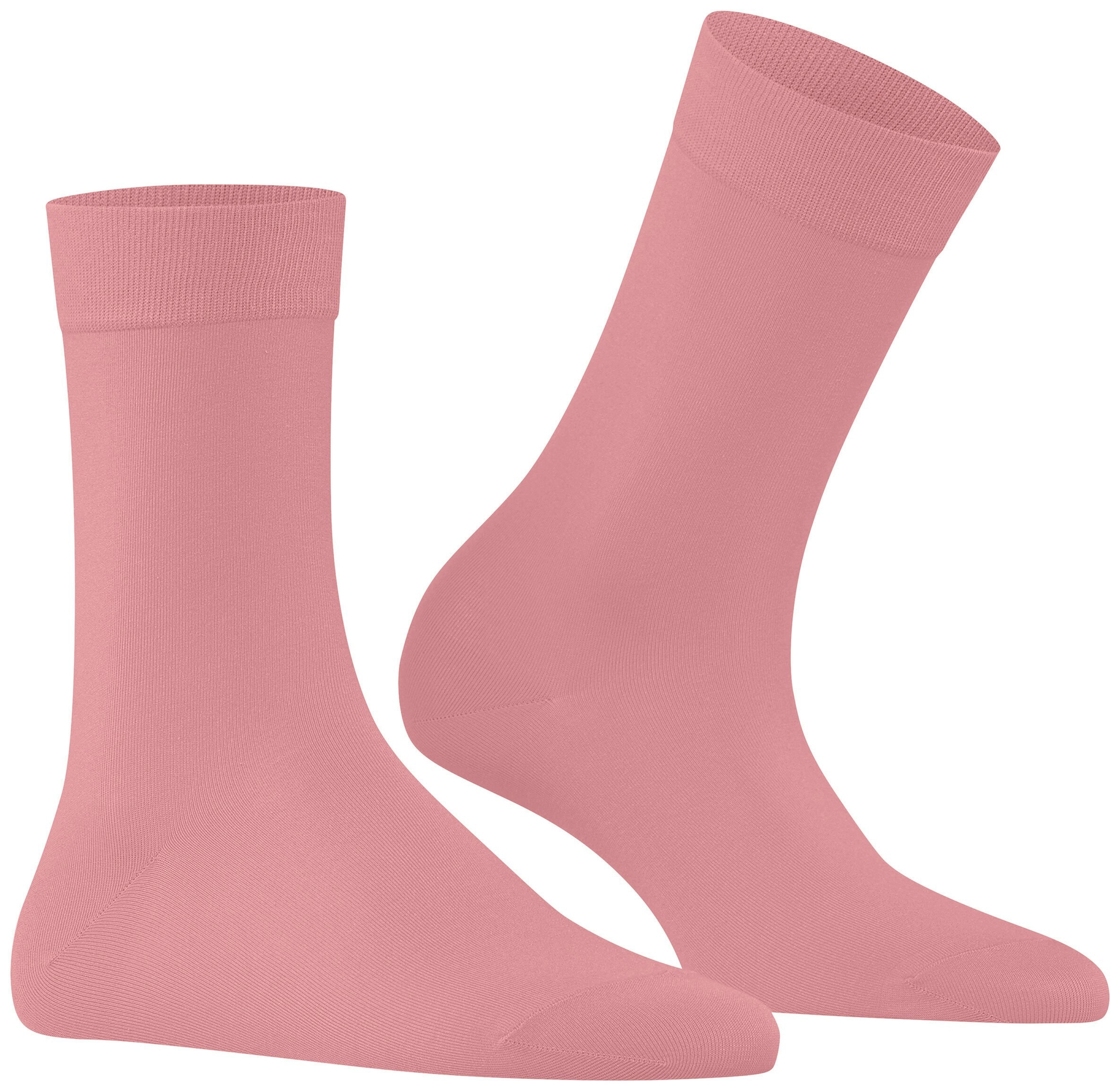 FALKE Dames Cotton Touch Sokken Roze