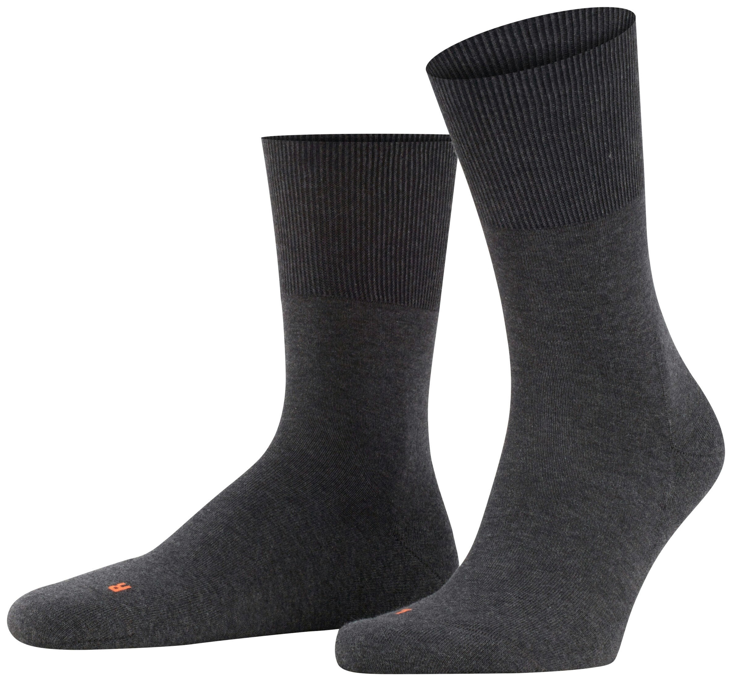 FALKE Unisex Run Sokken Donker Grijs