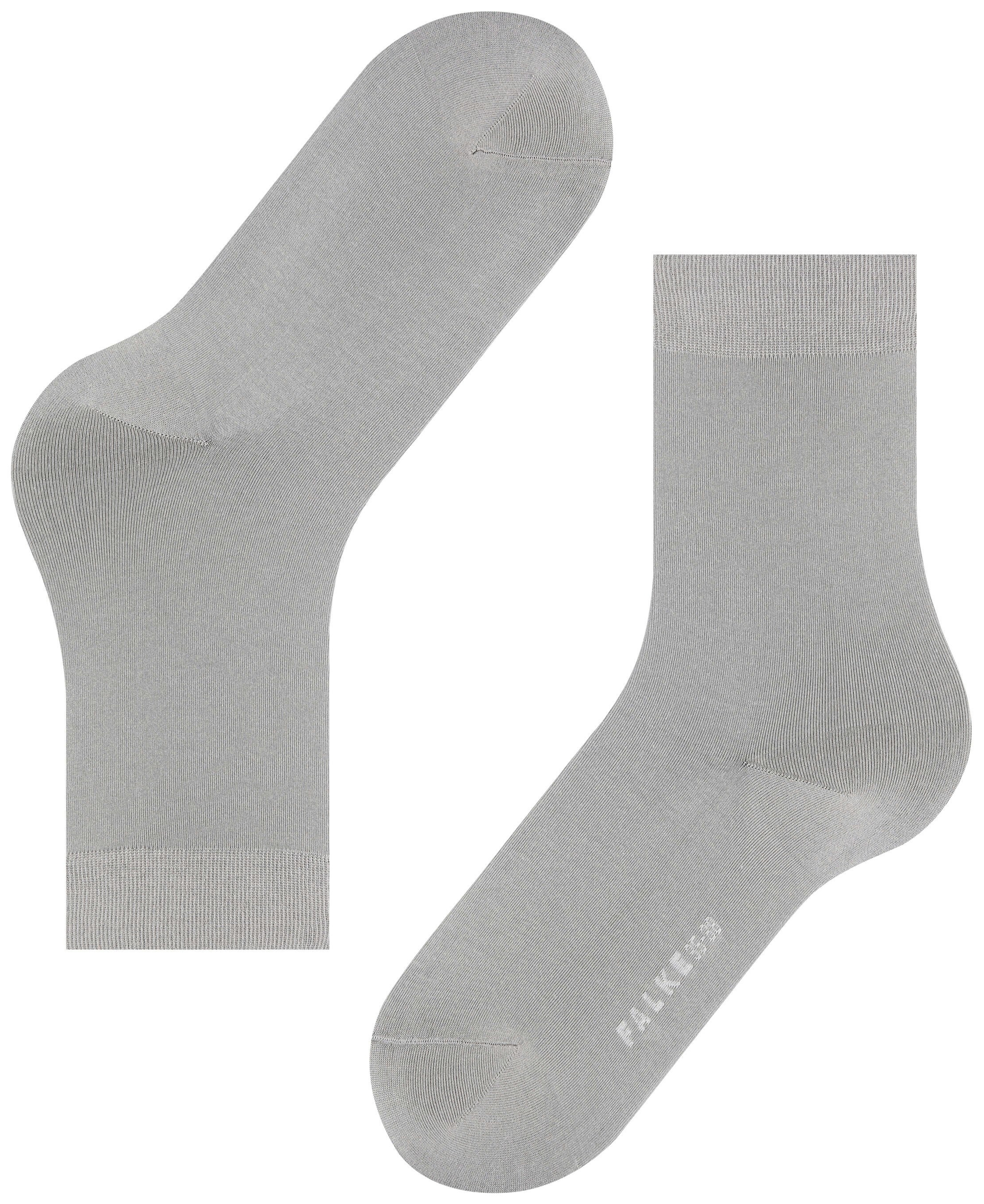 FALKE Dames Cotton Touch Sokken Silver