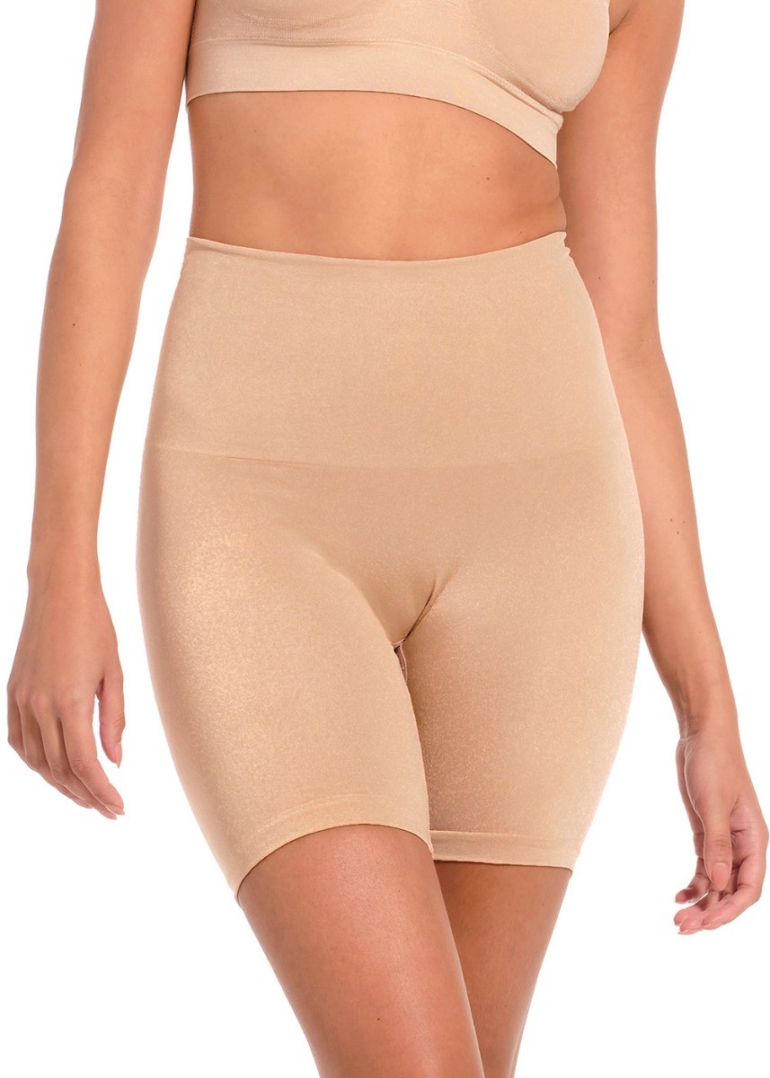 MAGIC Bodyfashion Dames Shimmer Bermuda Cappuccino