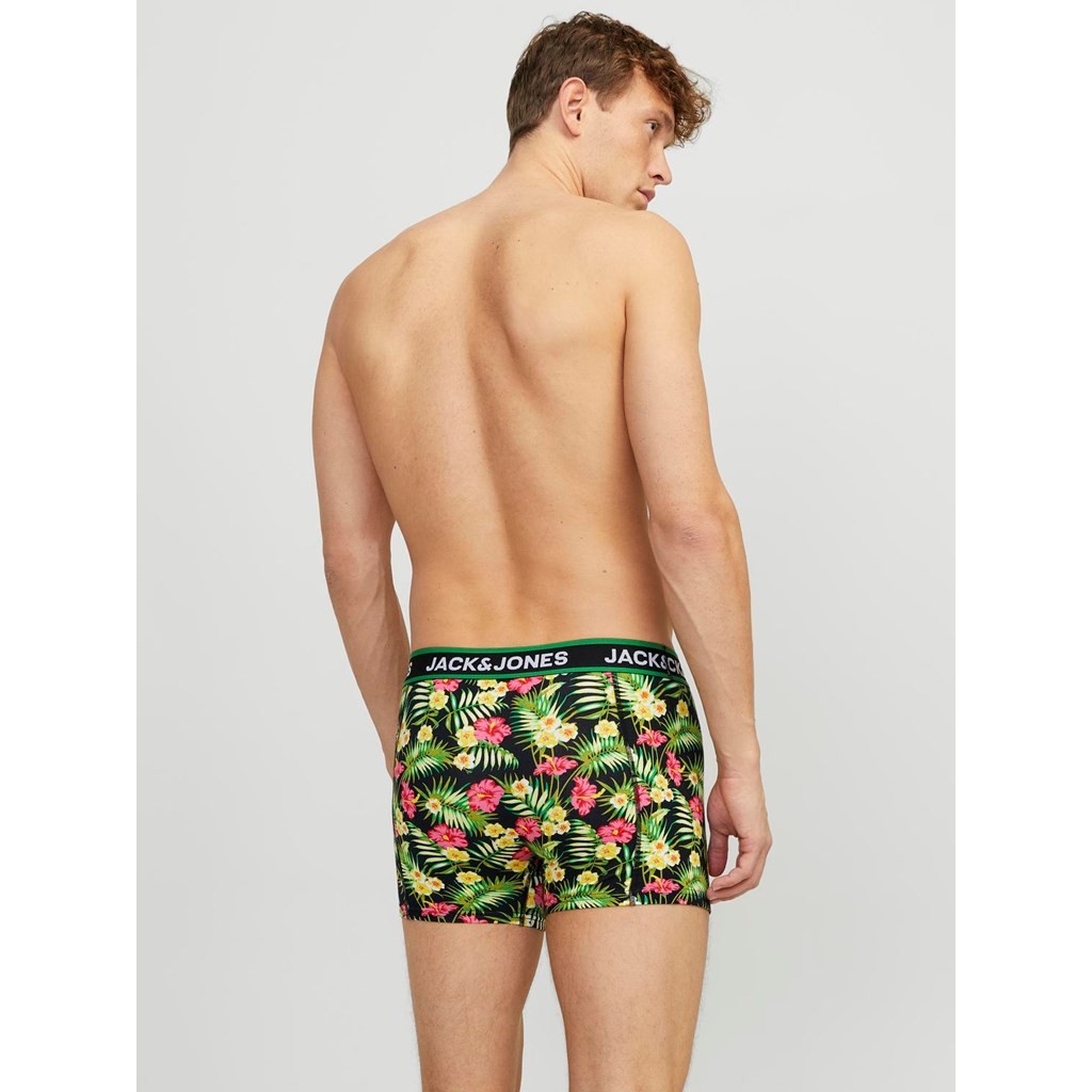 Jack&Jones Heren Jacpink Flowers Trunks 3-Pack Black