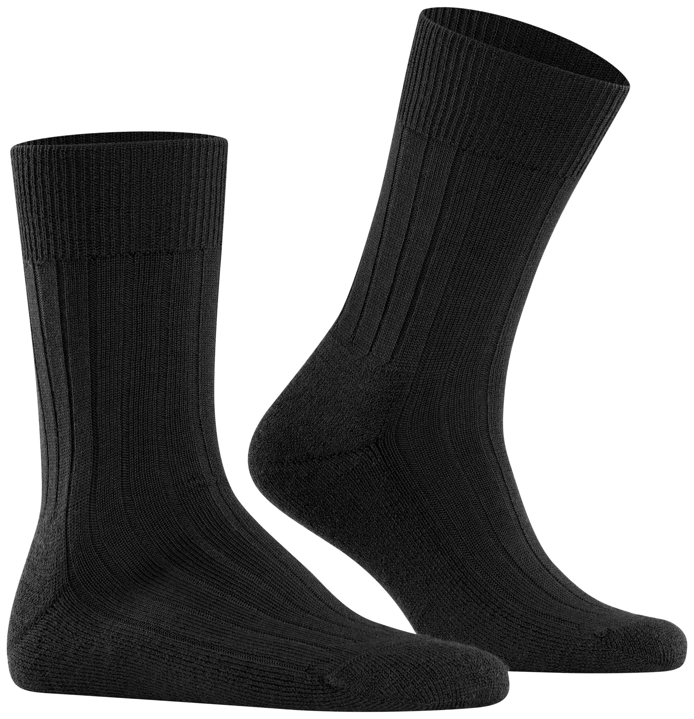 FALKE Heren Teppich im Schuh Sokken Zwart
