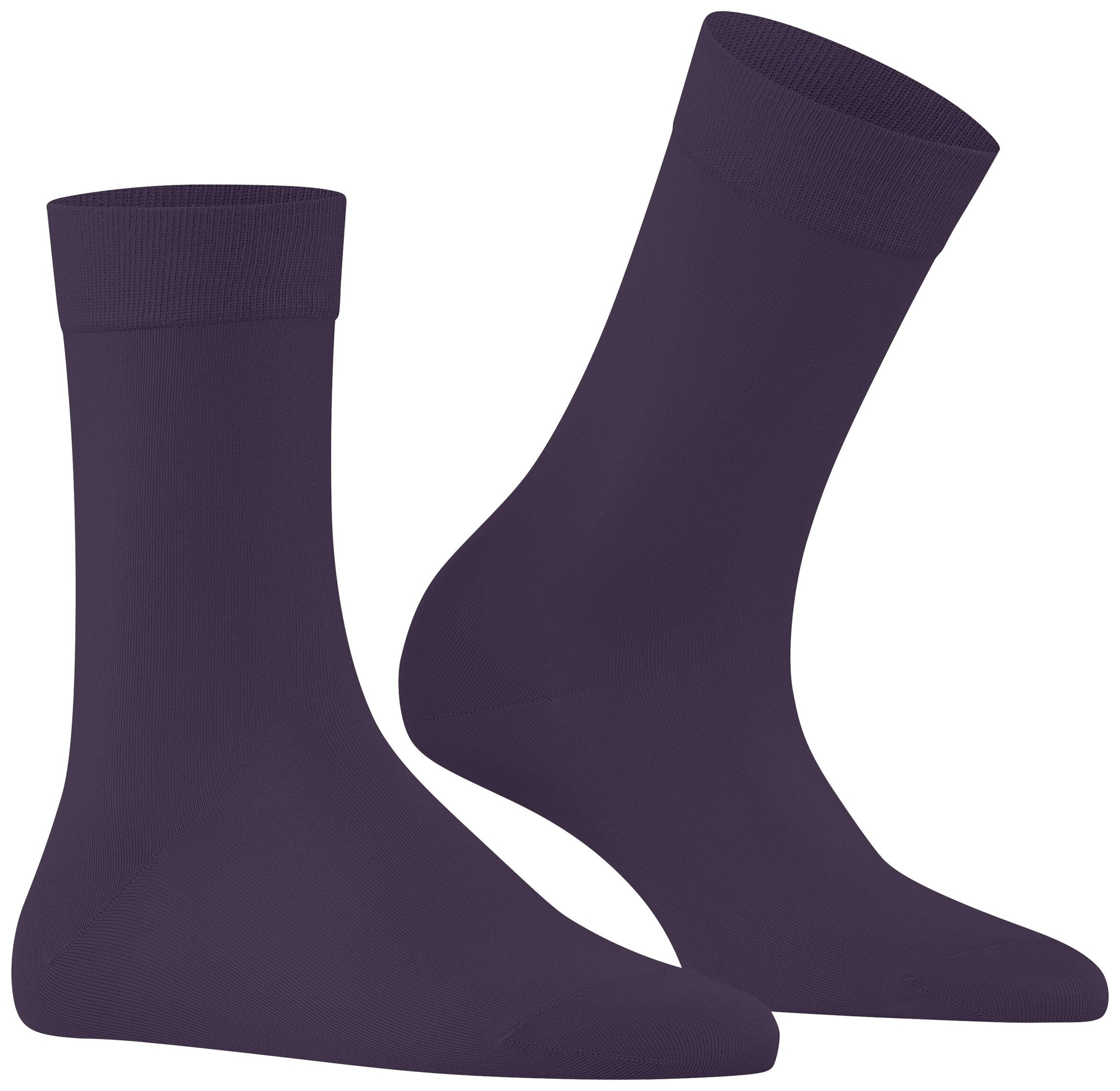 FALKE Dames Cotton Touch Sokken Wineberry