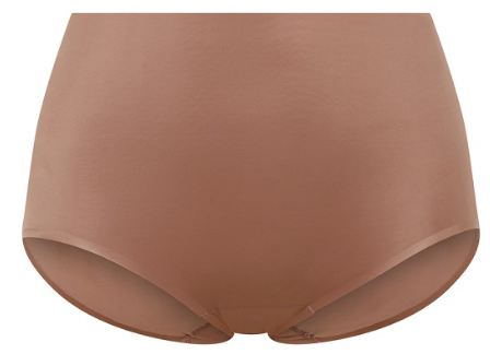 Dames Shaping Satin - Brief Cafe au Lait