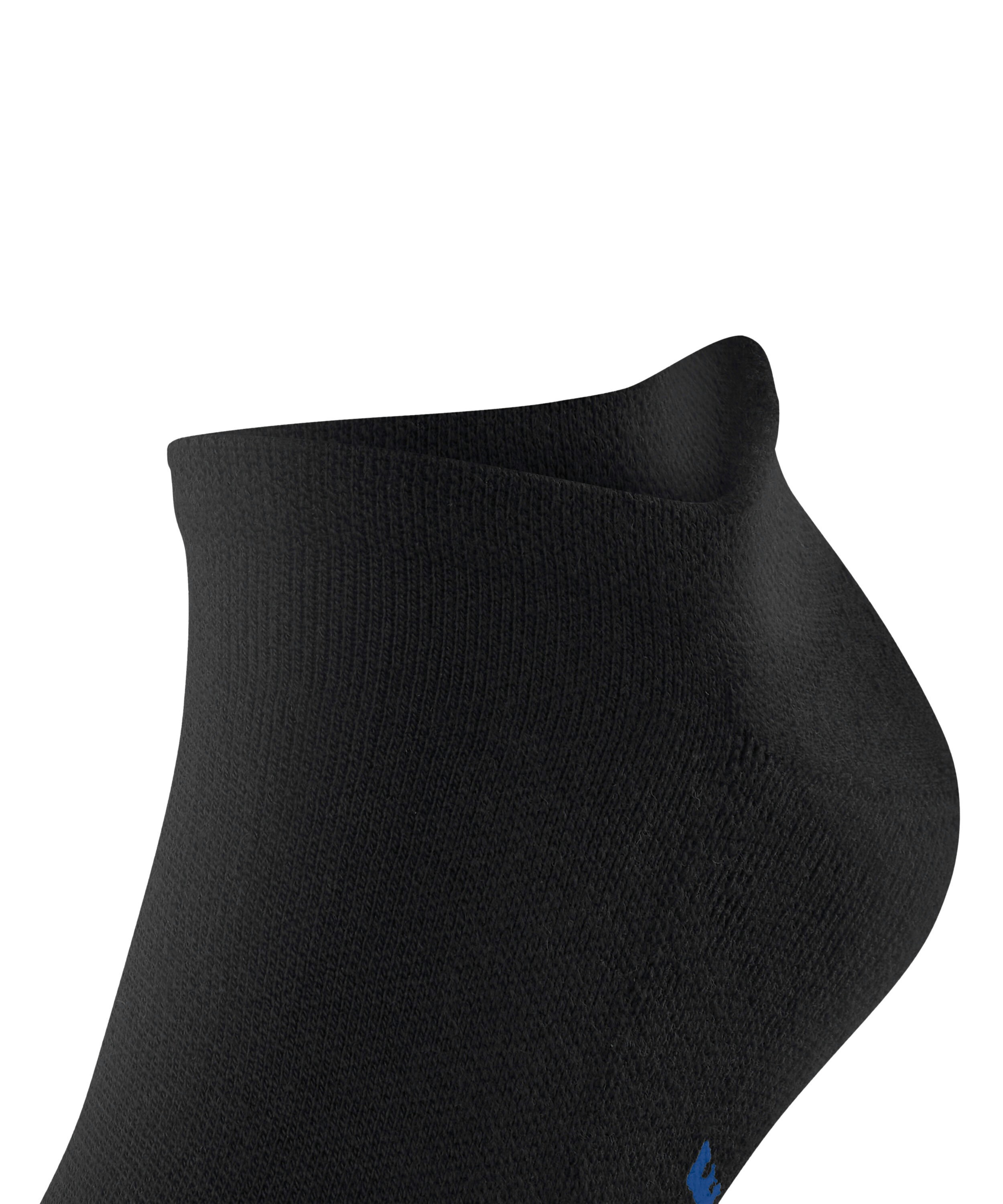 FALKE Unisex Keep Warm Sneakersokken Zwart
