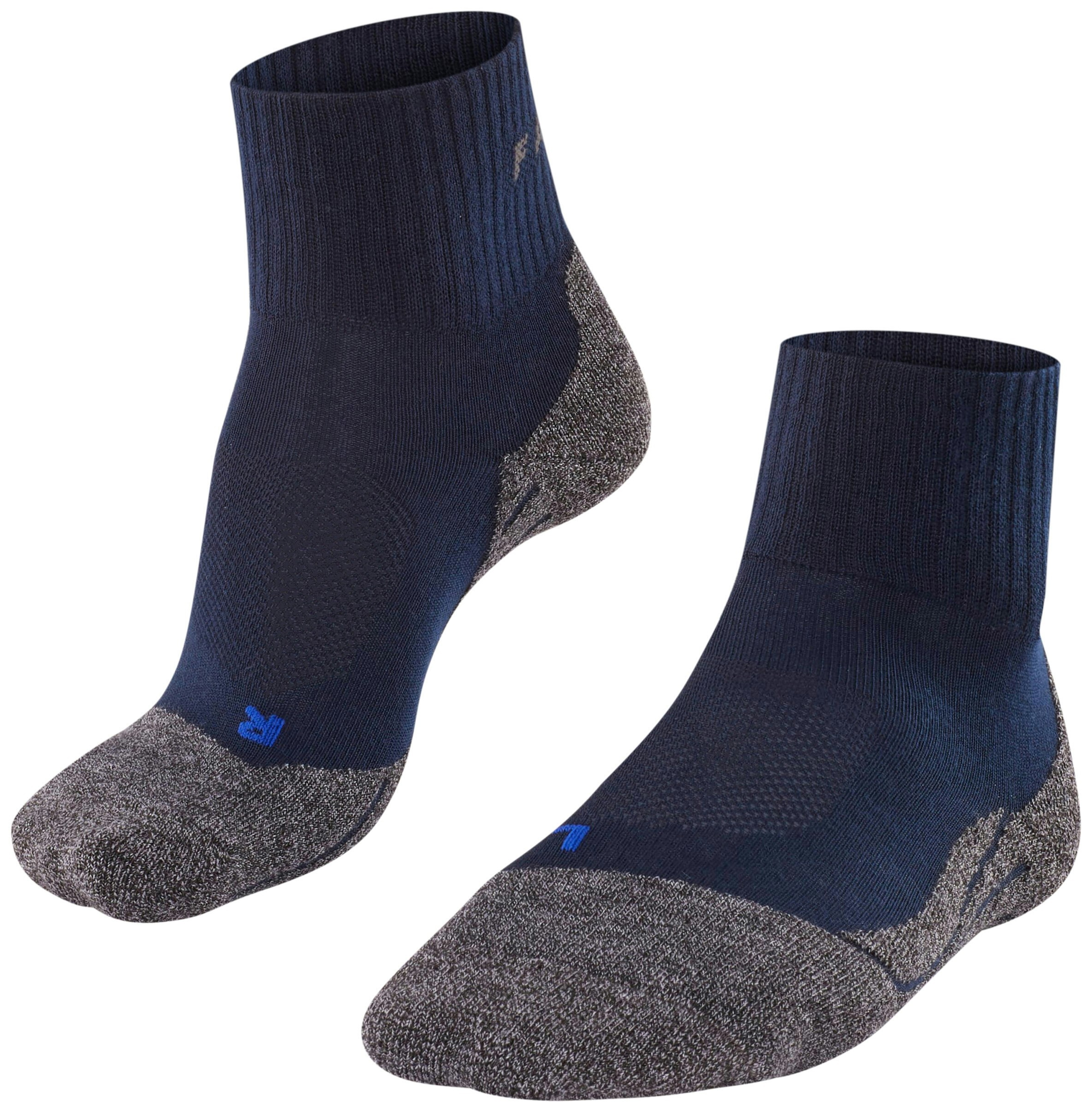 FALKE Heren TK2 Explore Cool Short Wandelsokken Marine