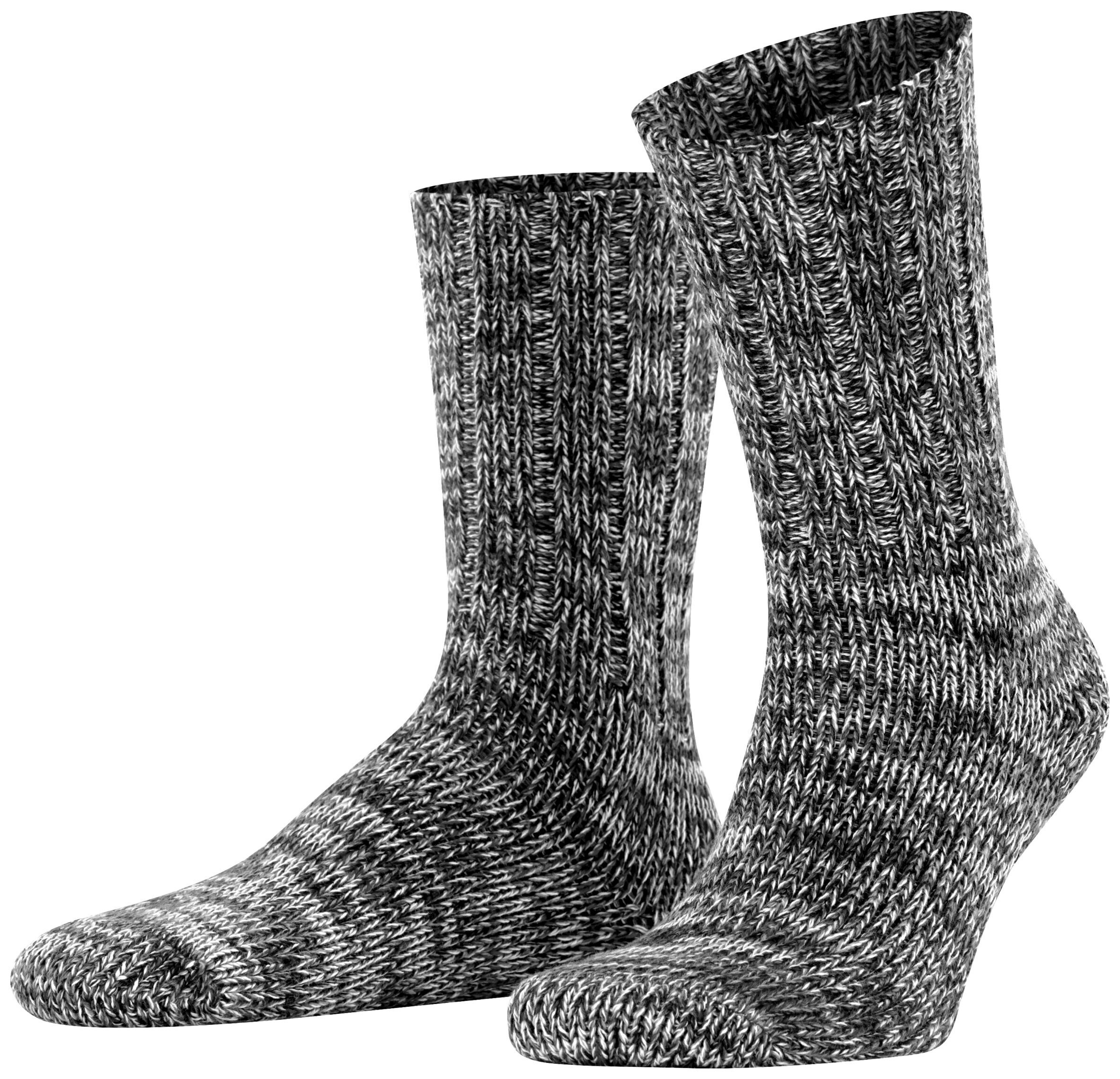 FALKE Heren Brooklyn Bootsokken Black