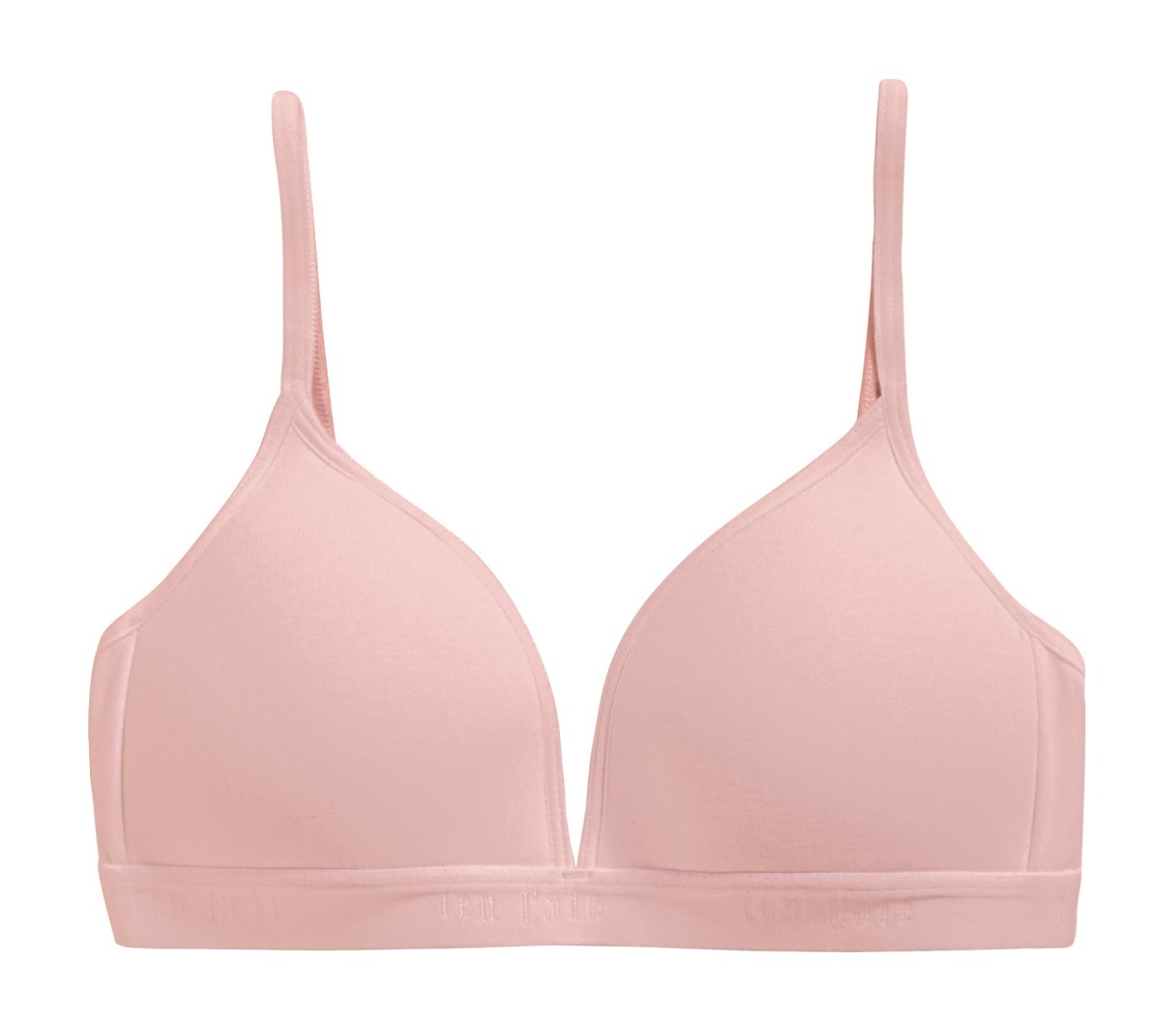 Basics Organic Cotton Stretch Meisjes Voorgevormde Bh Roze