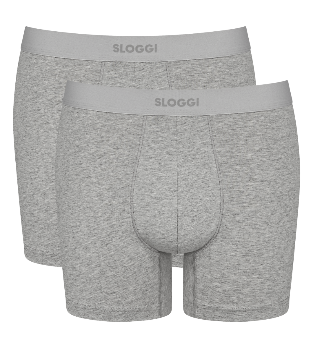 Sloggi MEN Ever Ease Heren Short Dark Grey Melange