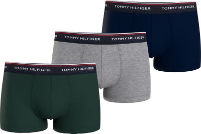 Heren Premium Essentials Trunk 3-Pack Multi