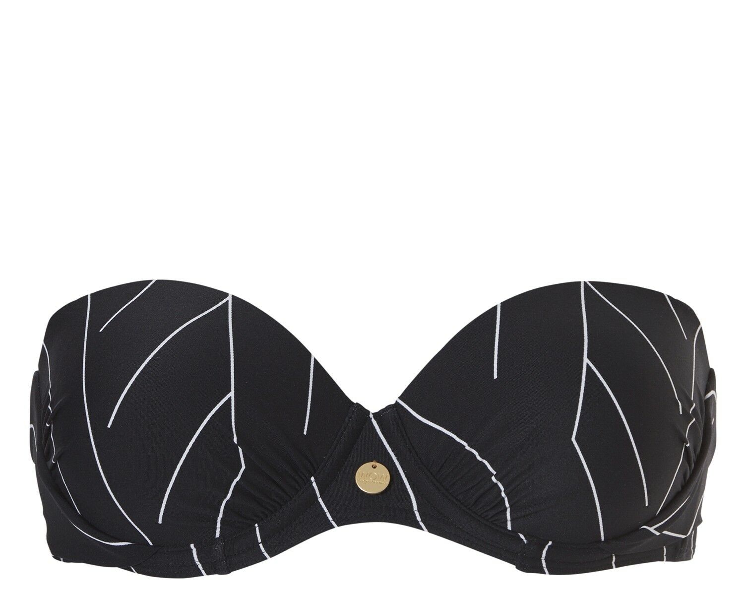 Ten Cate Beach TC WOW Dames Bikinitop Multiway Zwart/Streep