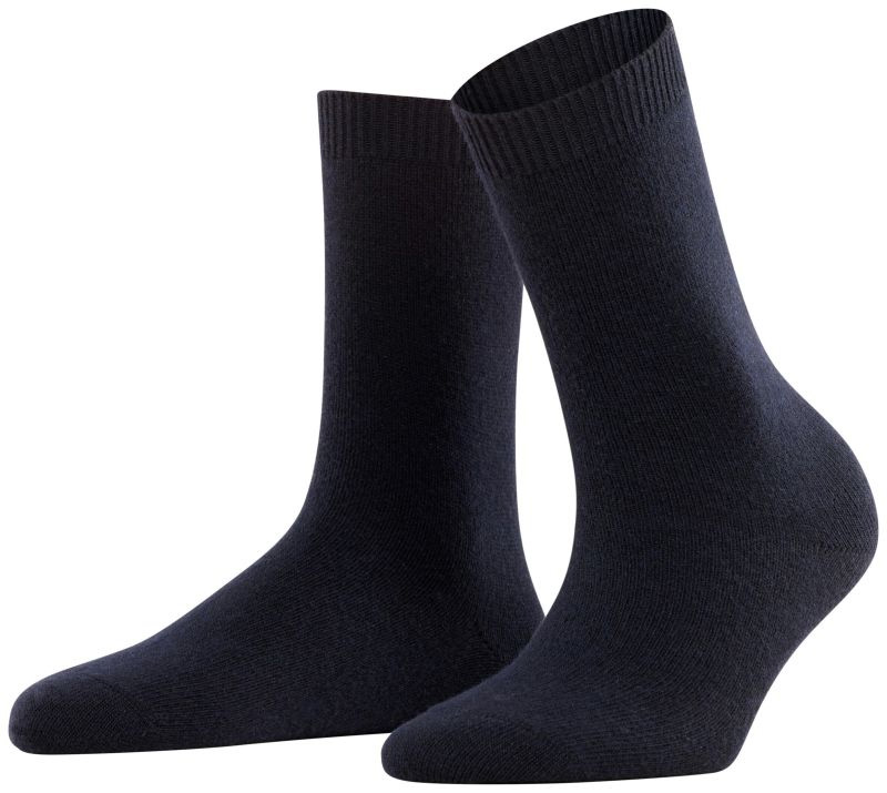 FALKE Dames Cosy Wool Sokken Dark Navy