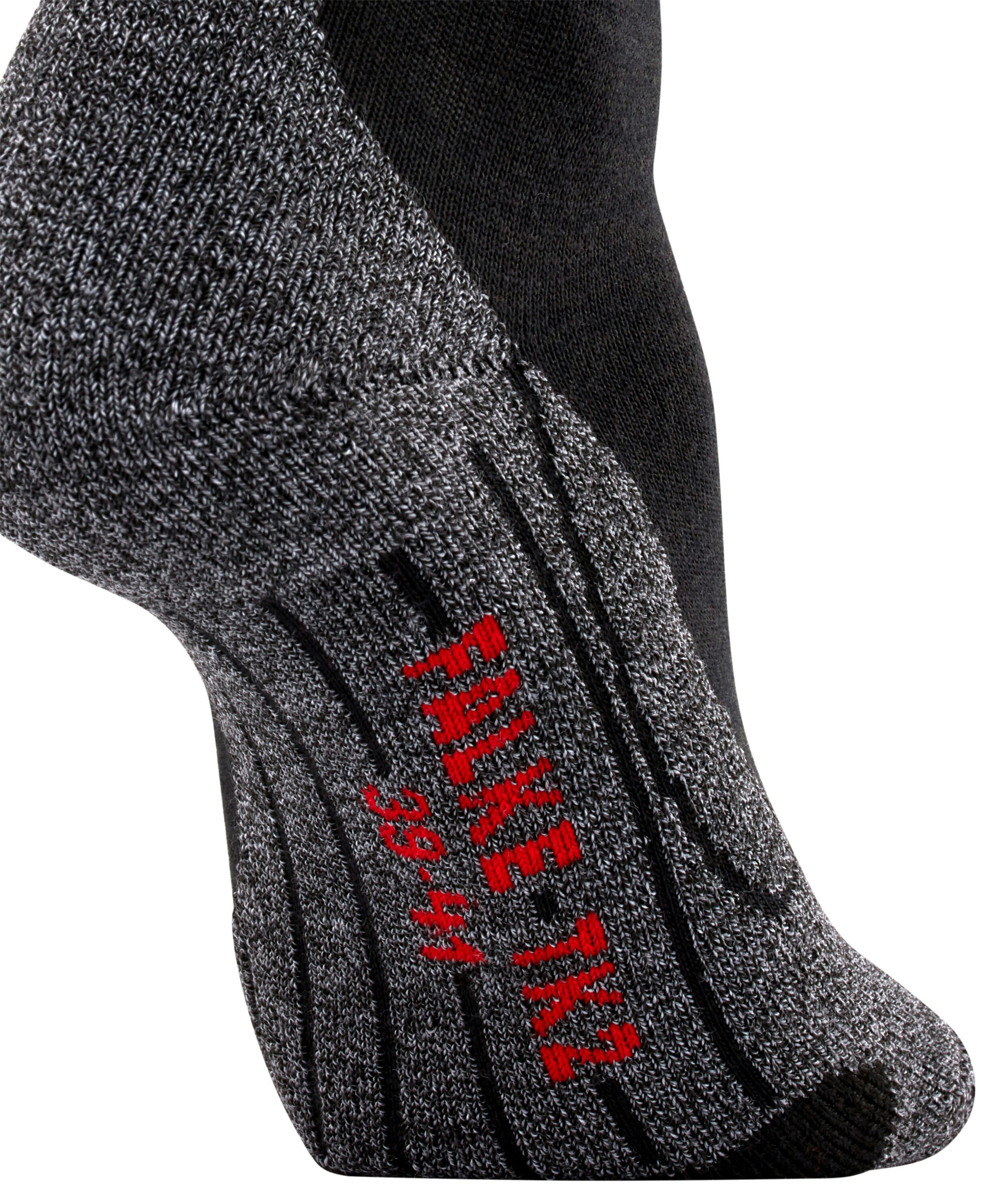 FALKE Dames TK2 Dames Wandel Sokken Zwart