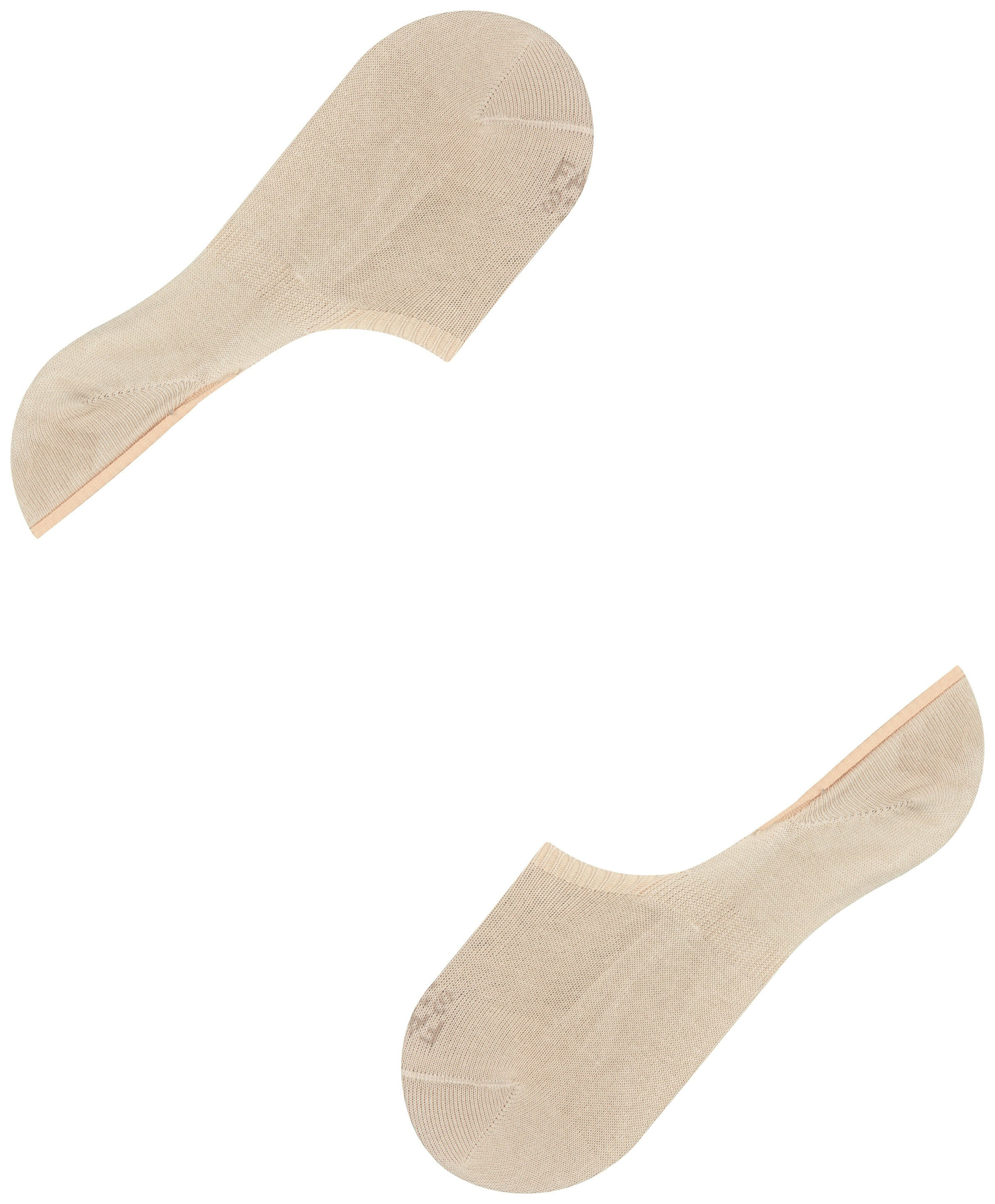 FALKE Dames Step High Cut Footies Beige