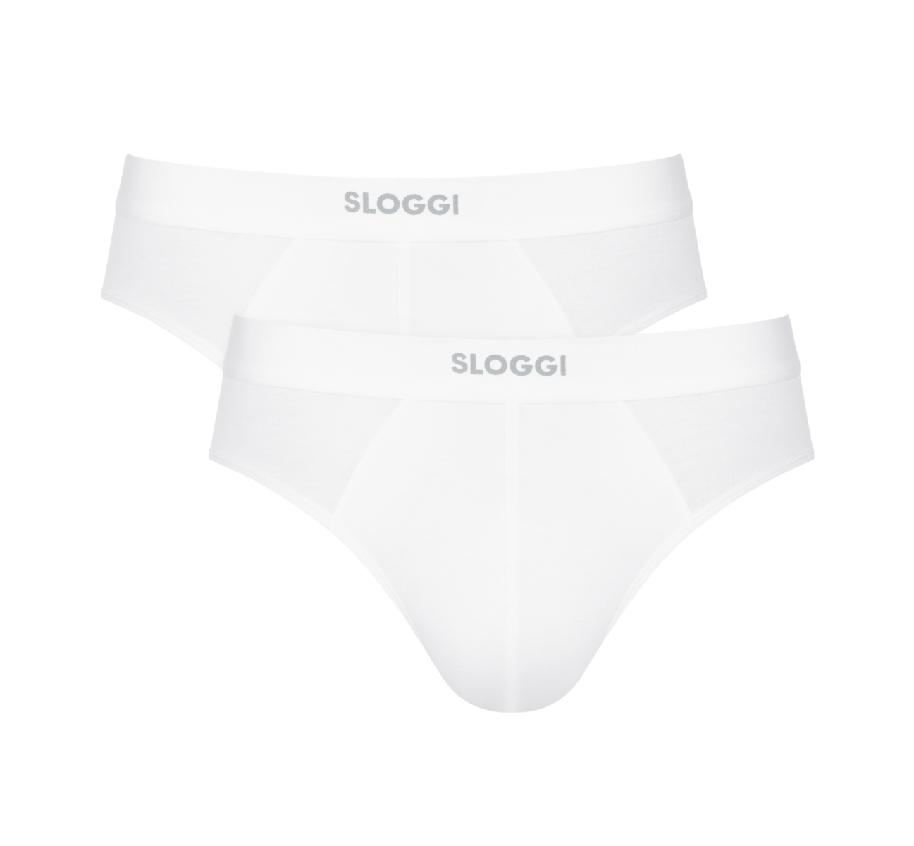 Heren Ever Ease Midi 2-Pack White Heren Ever Ease Midi 2-Pack White