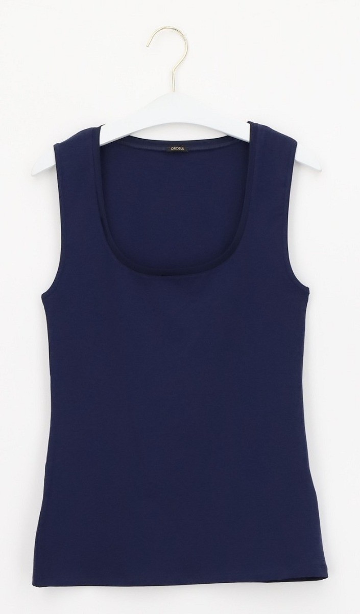 Dames Tank Top Blue