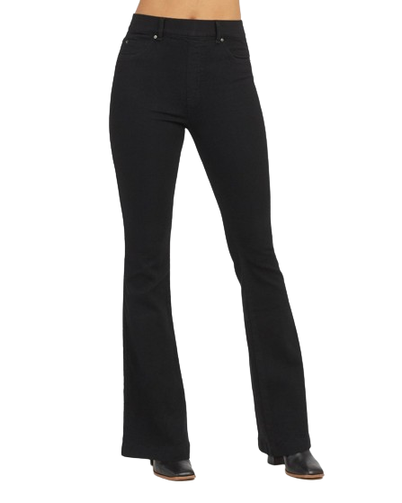 Dames Denim Flare Jeans Black