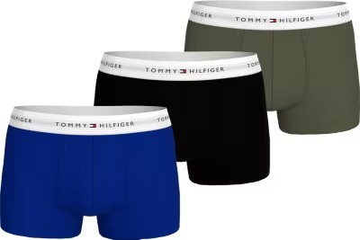 Heren Signature Cotton Boxershorts 3-Pack Multiple Colours