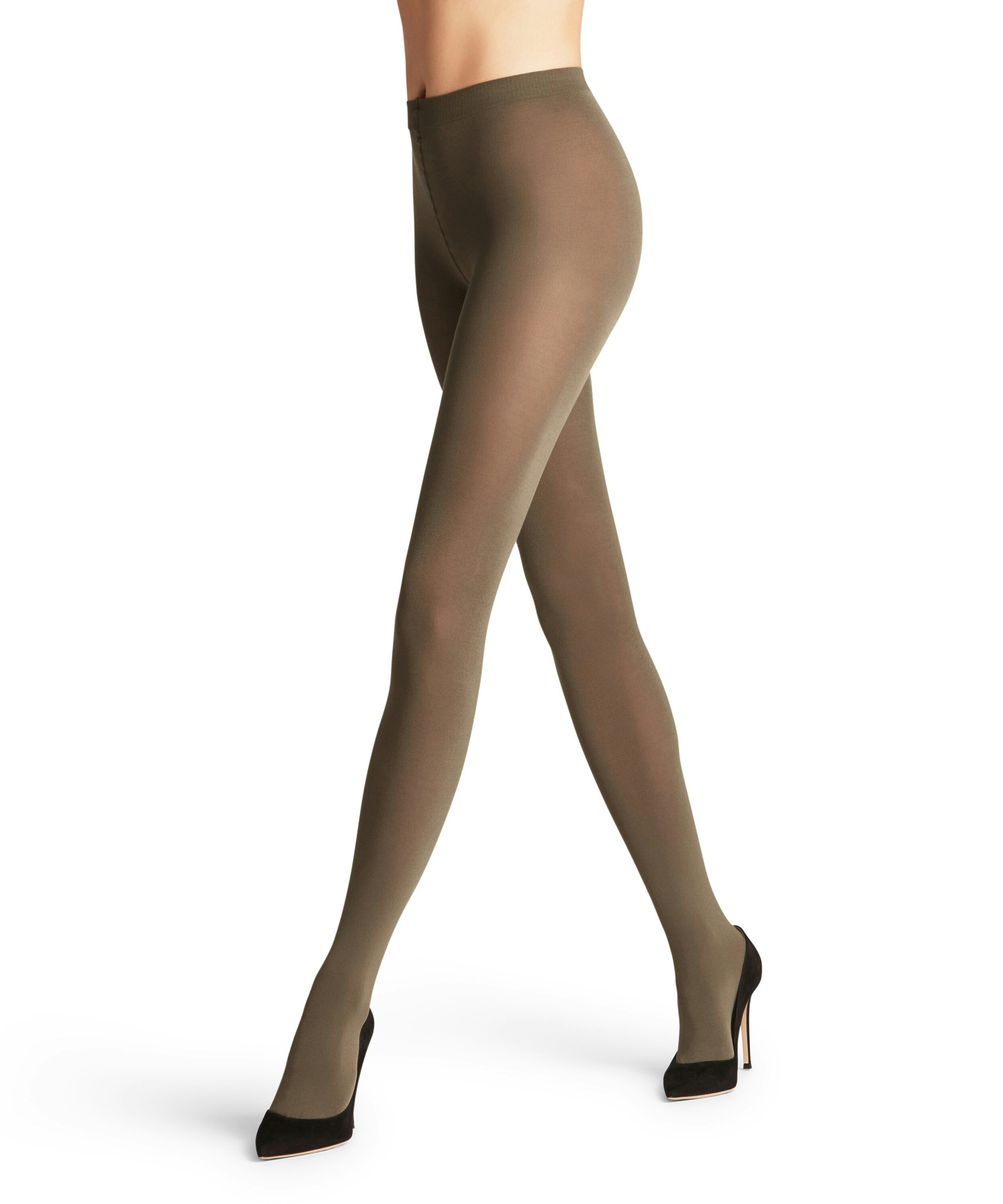FALKE Dames Cotton Touch Panty Groen