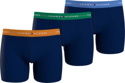 Heren Signature Essentials Boxer 3-Pack Groen