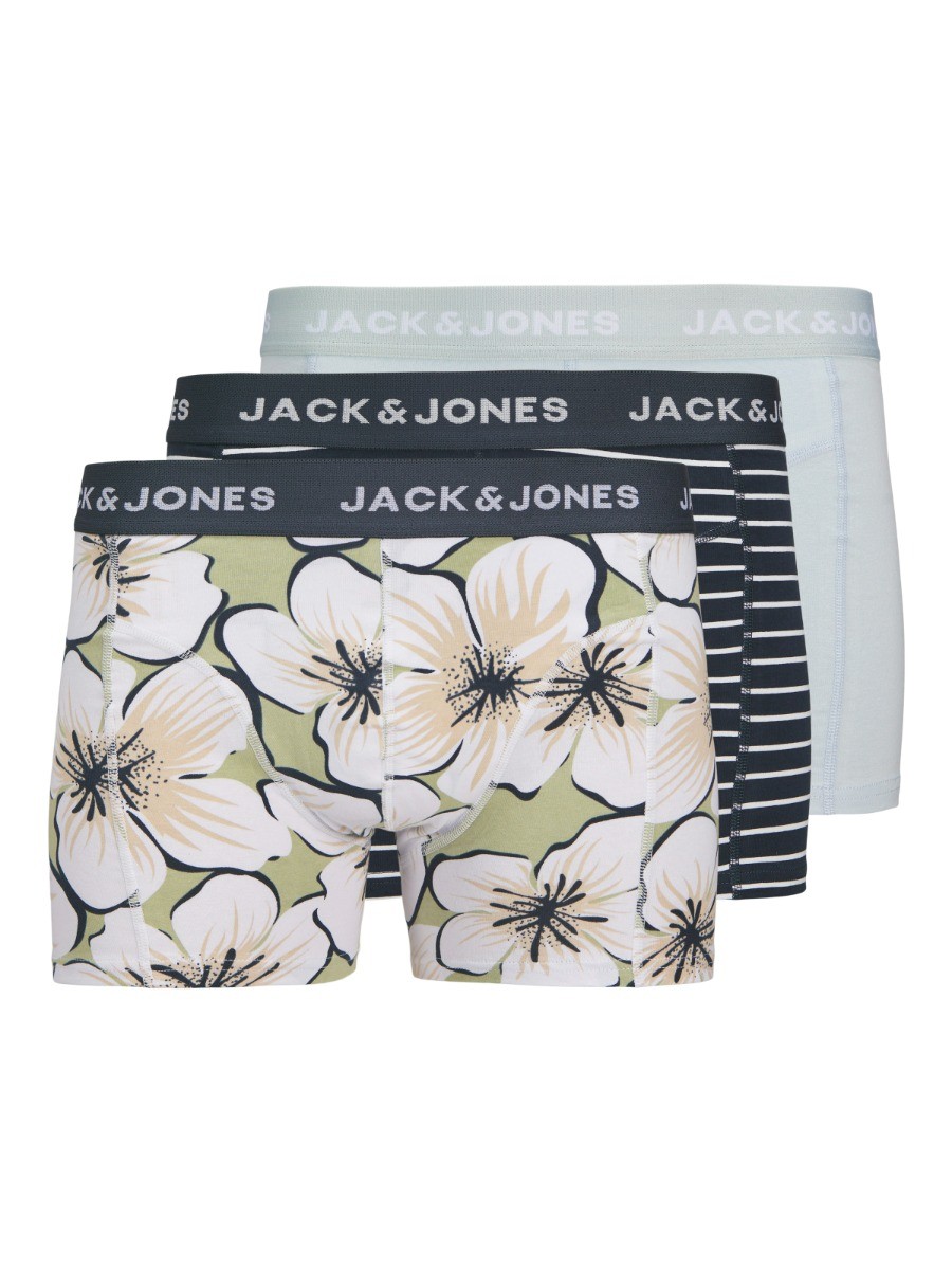 Jack&Jones Heren Jacalturas Boxershorts 3-Pack Desert Sage