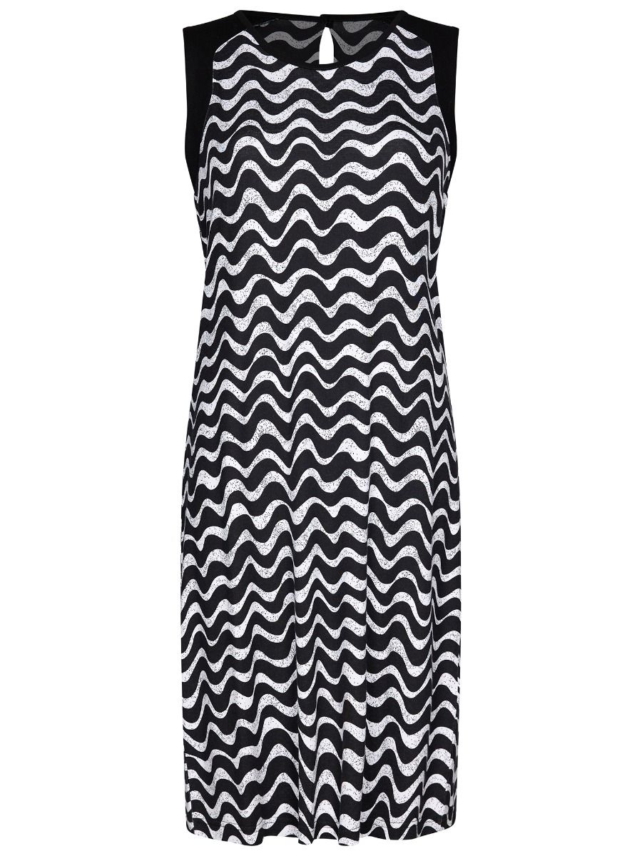 Pastunette Dames Mouwloze Jurk 95 CM Black 999 voordelig online