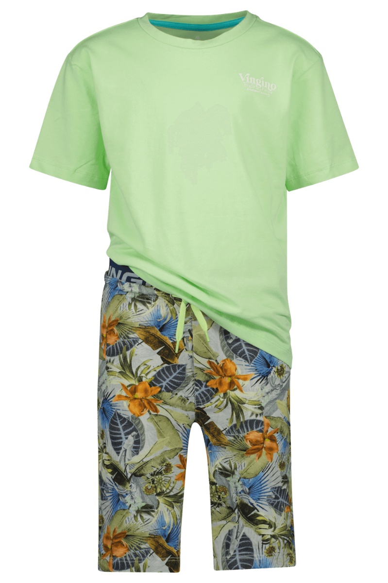 Jongens Pyjama Wower Groen