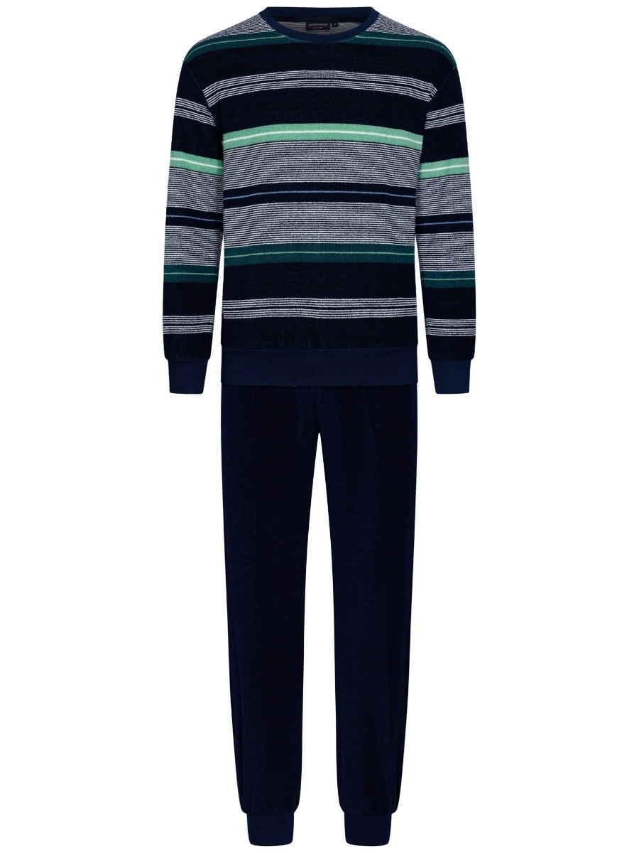 Heren Pyjama Donkerblauw