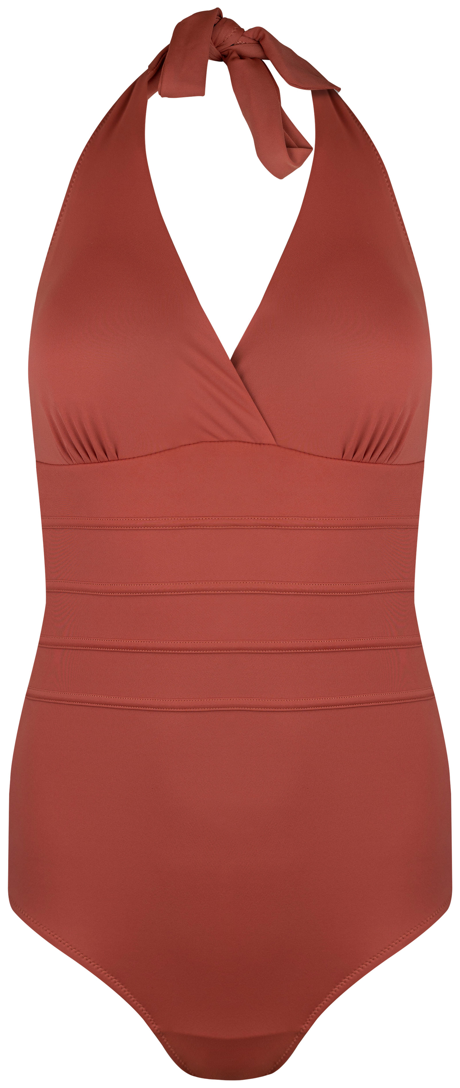 MAGIC Bodyfashion Dames Shaping Halter Swimsuit Sunset